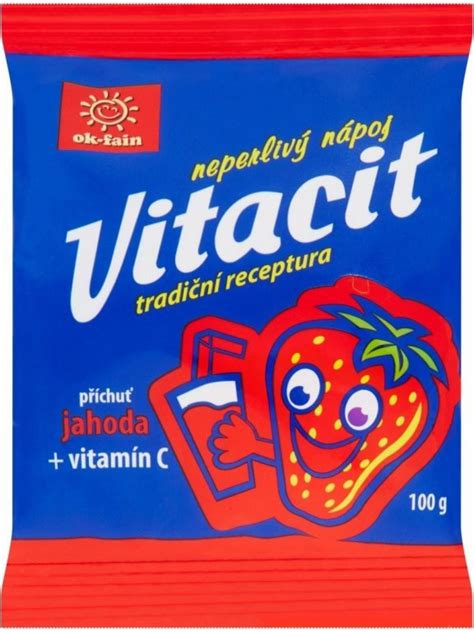 Vitacit Instantní nápoj jahoda